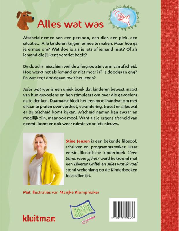 Achterkant van Alles wat was