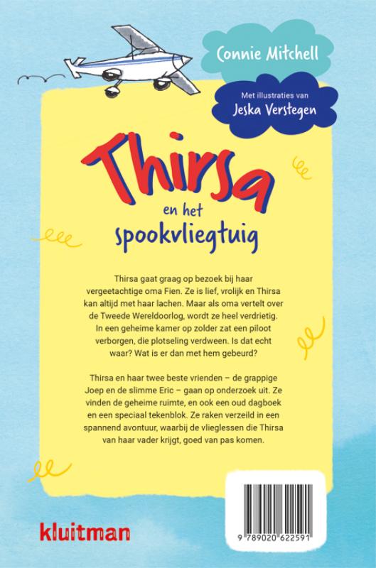Achterkant van Thirsa en het spookvliegtuig