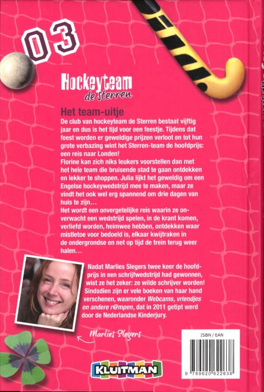 Achterkant van Het team-uitje