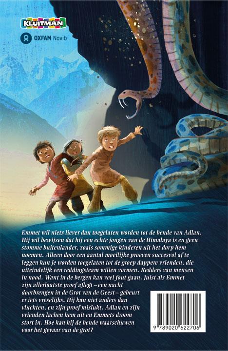Achterkant van De bende van Adlan