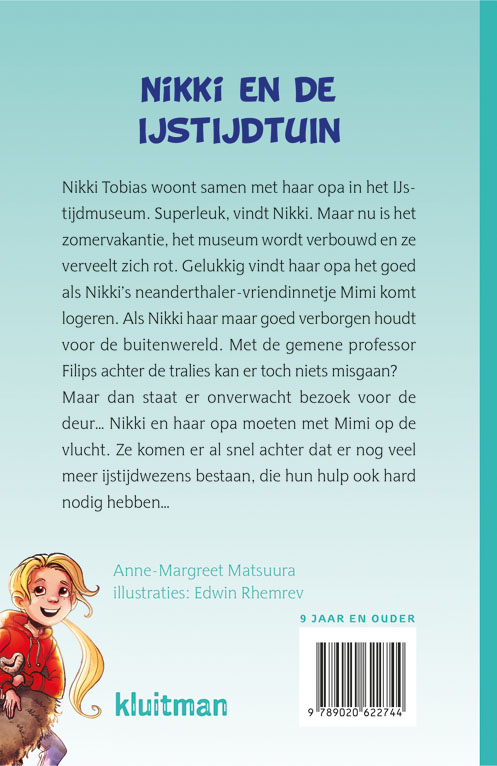 Achterkant van Nikki en de IJstijdtuin