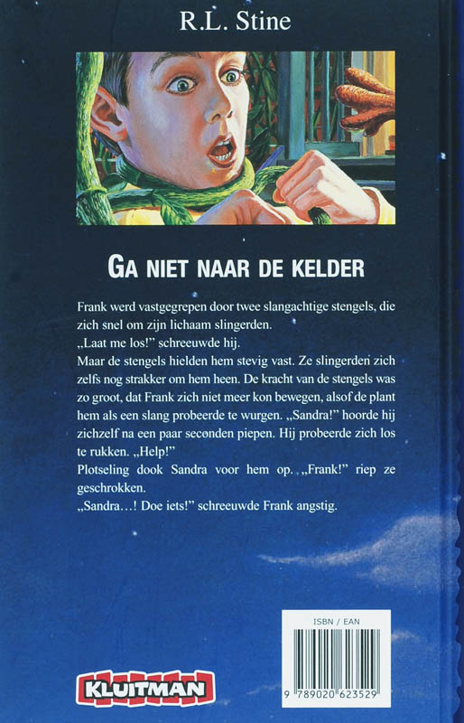 Achterkant van Ga niet naar de kelder