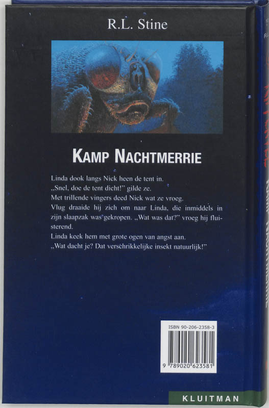Achterkant van Kamp nachtmerrie