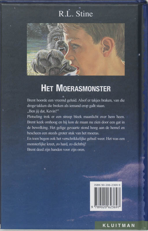 Achterkant van Het Moerasmonster