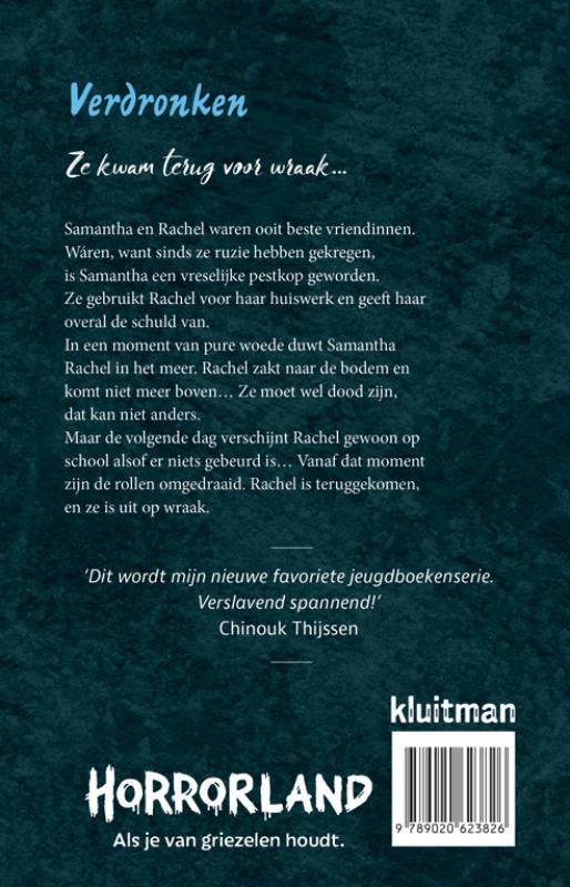Achterkant van Verdronken