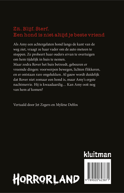 Achterkant van Bloedhond