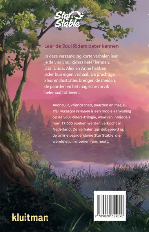 Achterkant van Vier magische verhalen