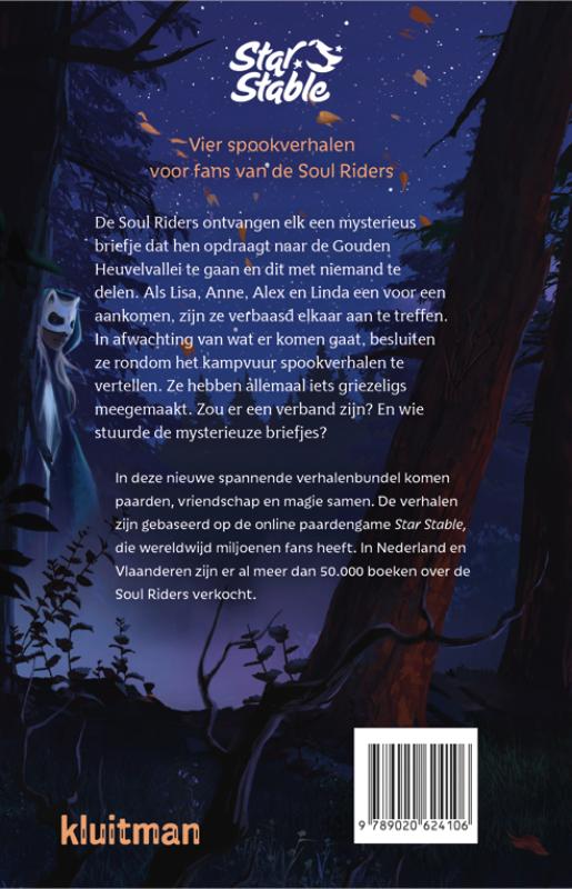 Achterkant van Soul Riders Spookverhalen