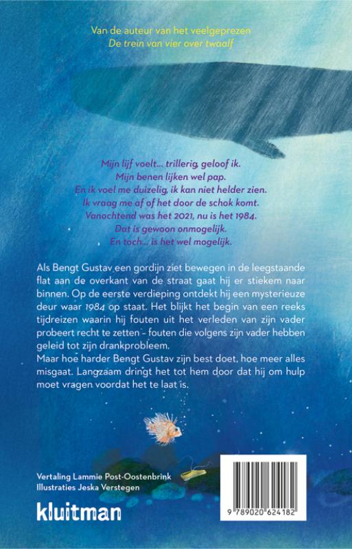 Achterkant van 55 meter onder water