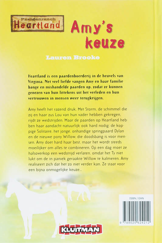 Achterkant van Amy's keuze