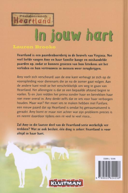 Achterkant van In jouw hart
