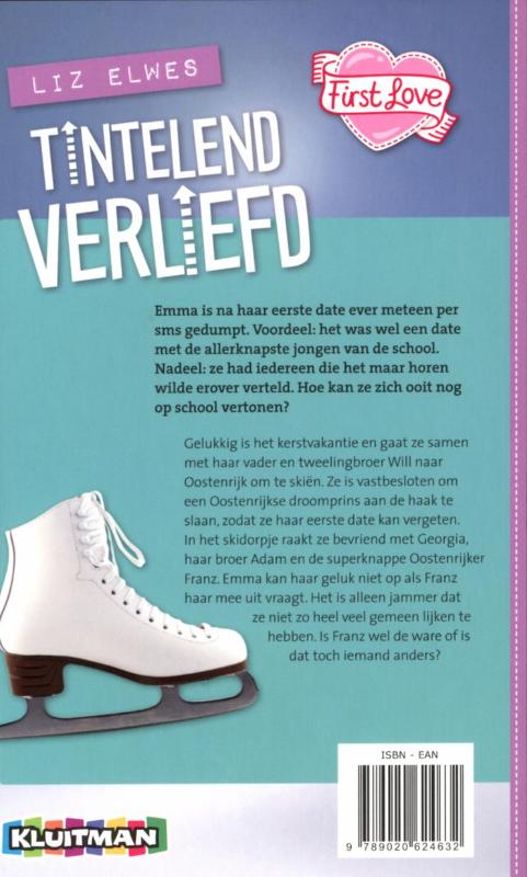 Achterkant van Tintelend verliefd