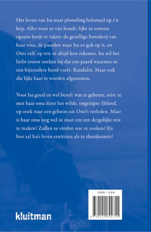 Achterkant van Hoe ik mijn opa vond en alles anders werd