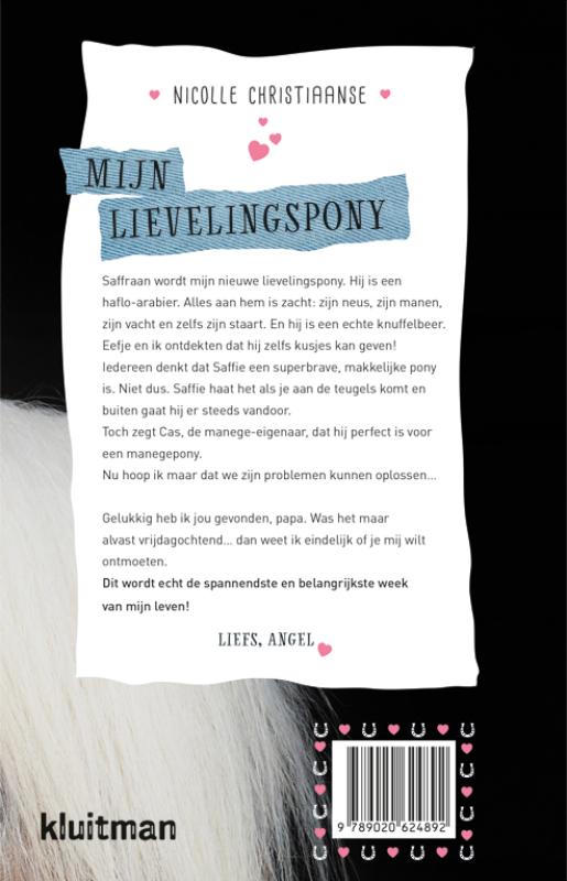 Achterkant van Mijn lievelingspony