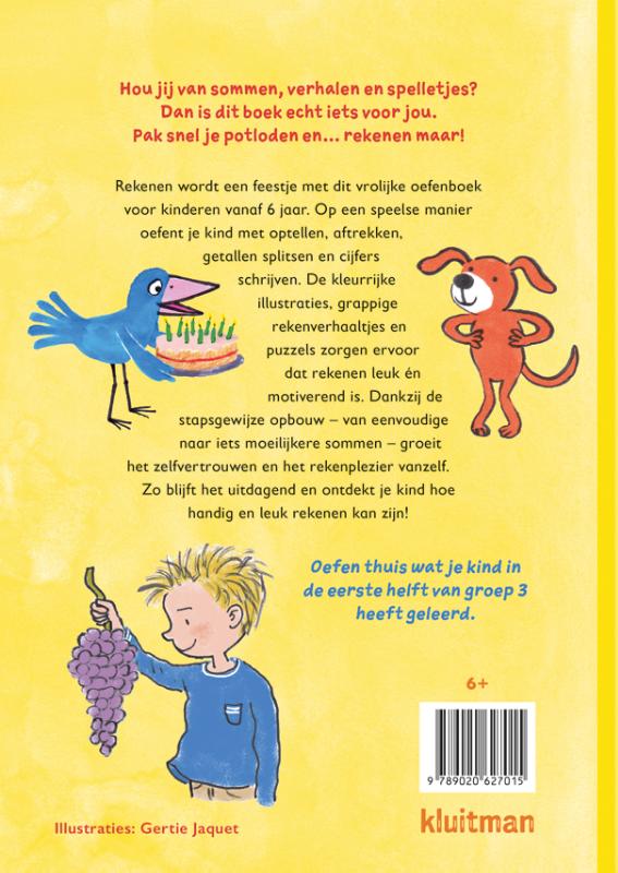 Achterkant van Rekenen is leuk!