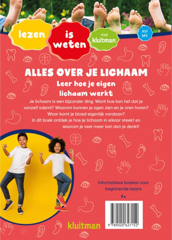 Achterkant van Alles over je lichaam