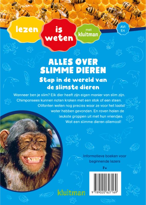 Achterkant van Alles over slimme dieren