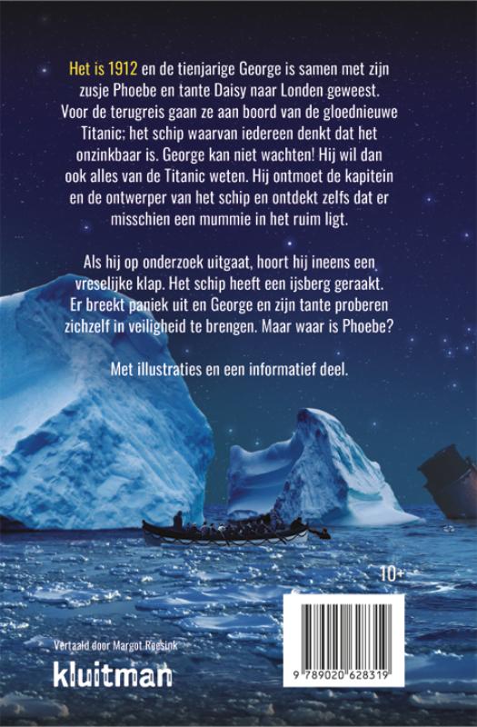 Achterkant van De ondergang van de Titanic