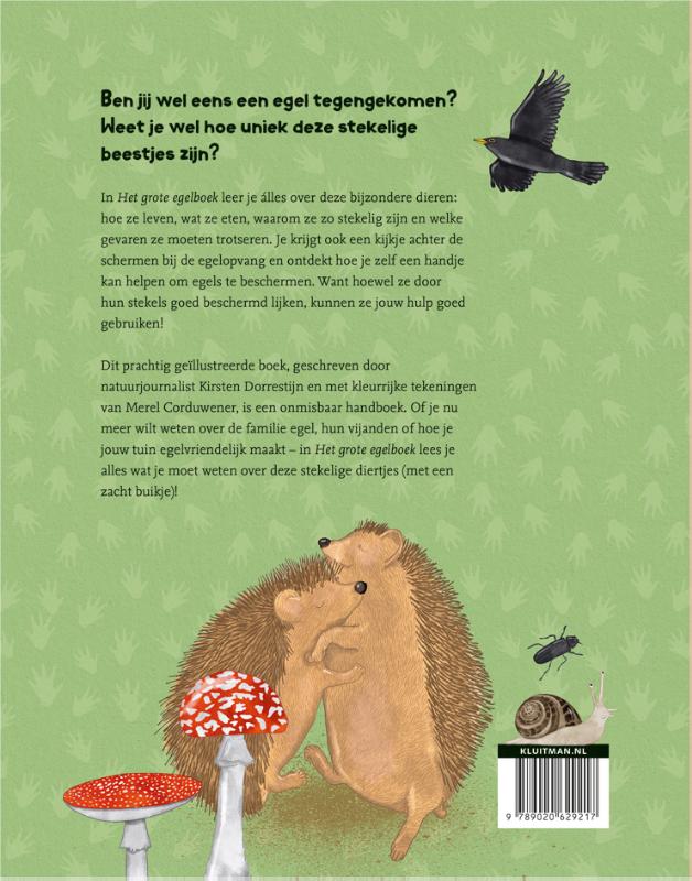 Achterkant van Het grote egelboek