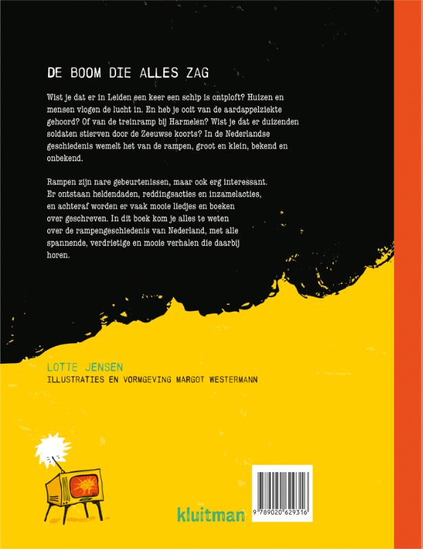 Achterkant van De boom die alles zag