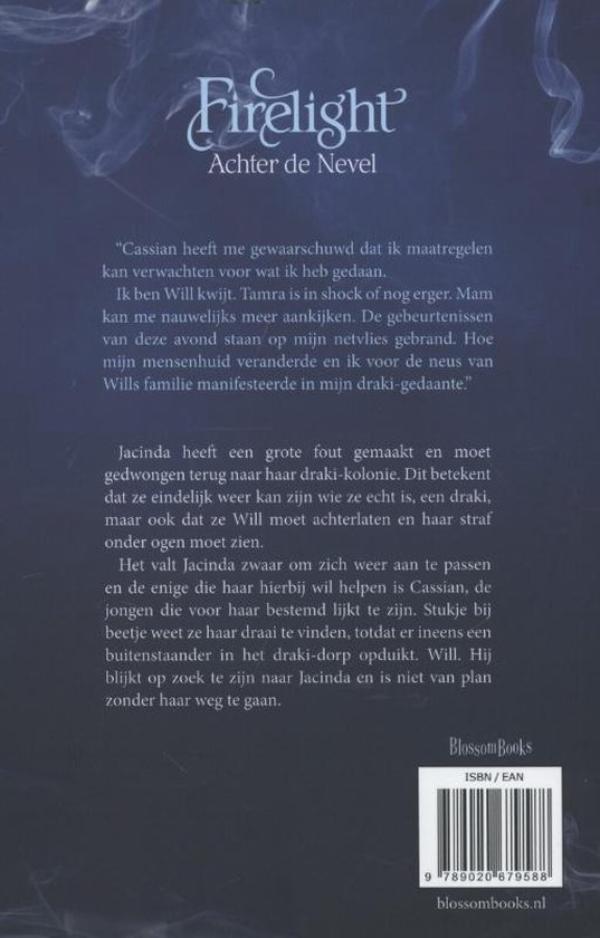 Achterkant van Achter de nevel