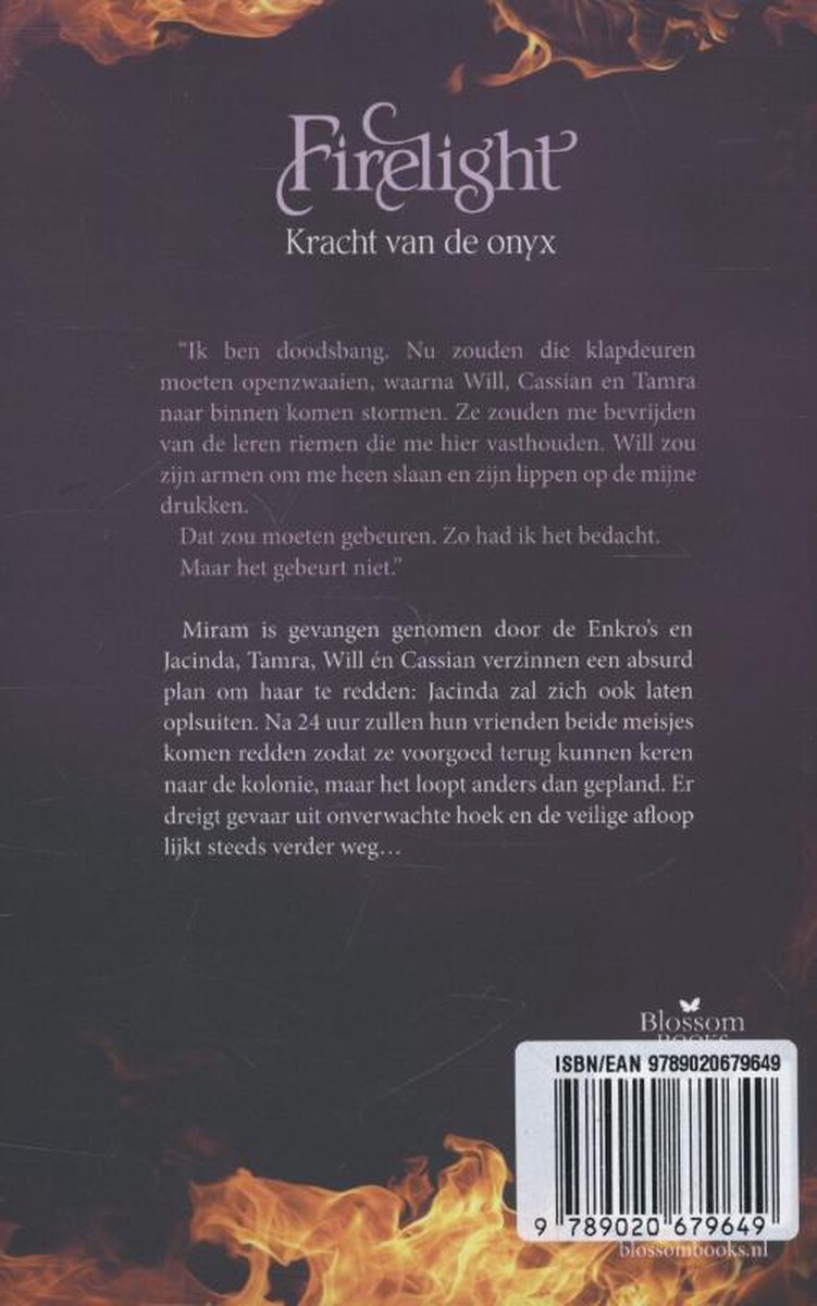 Achterkant van Kracht van de onyx