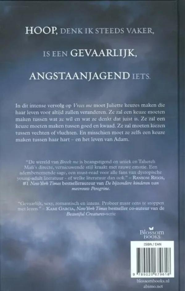 Achterkant van Breek me