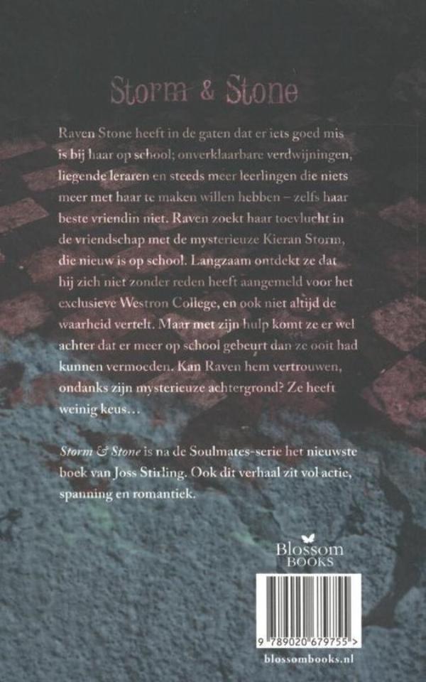 Achterkant van Storm & stone