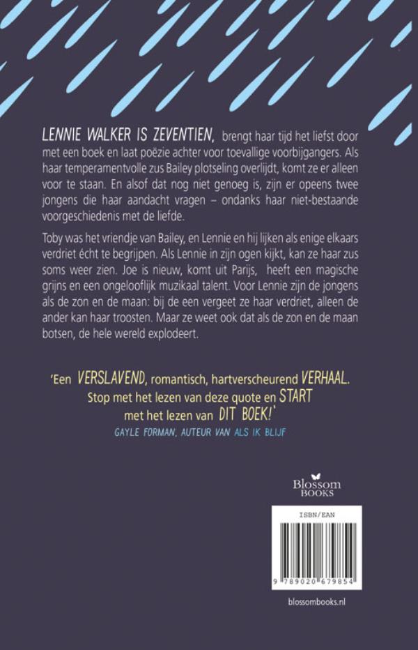 Achterkant van De hemel begint bij je voeten