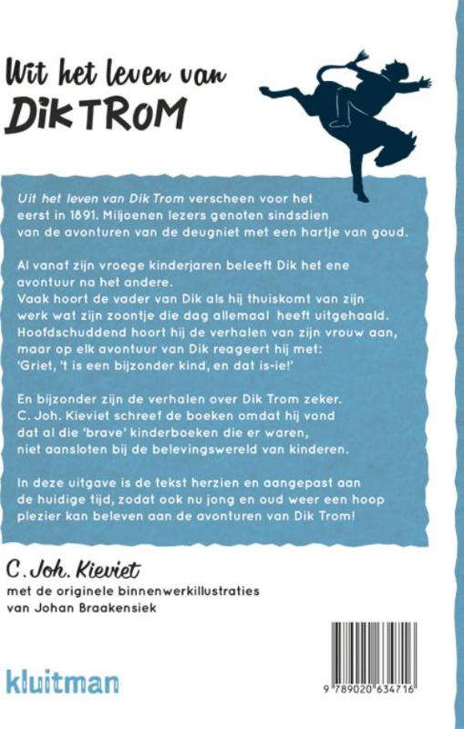 Achterkant van Uit het leven van Dik Trom