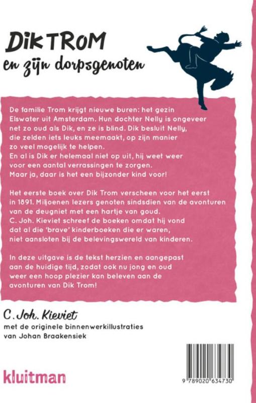 Achterkant van Dik Trom en zijn dorpsgenoten