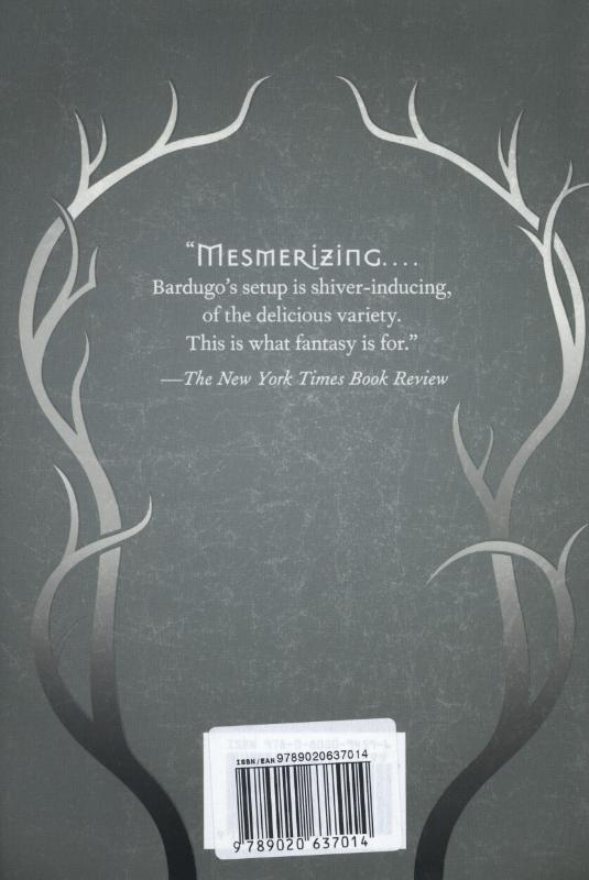 Achterkant van Shadow and bone