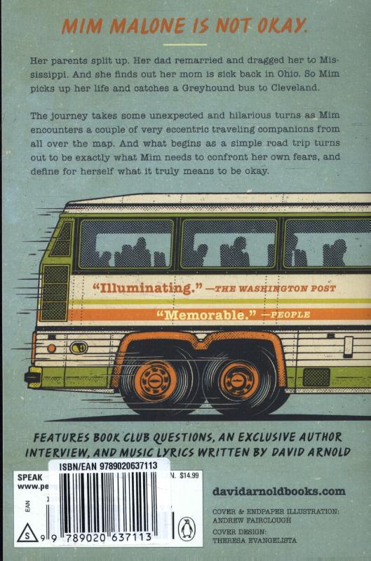 Achterkant van Mosquitoland