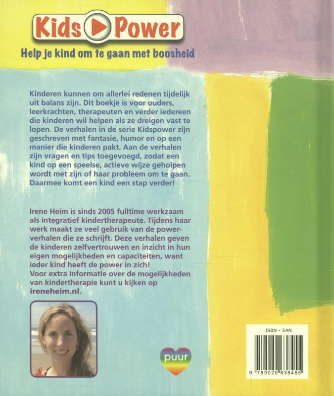 Achterkant van Ik ben boos