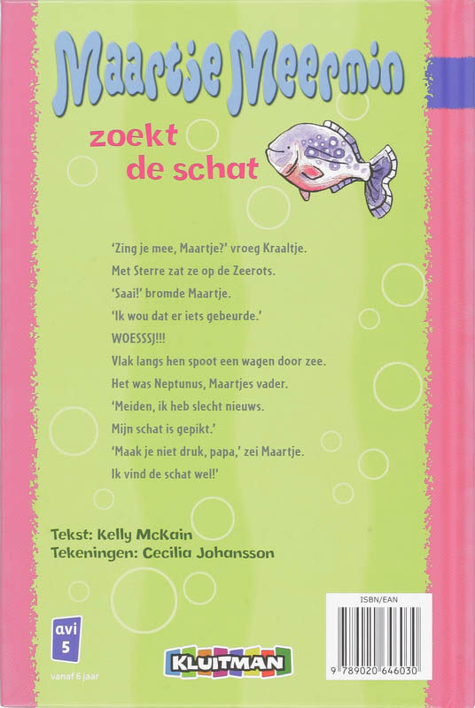 Achterkant van Maartje Meermin zoekt de schat