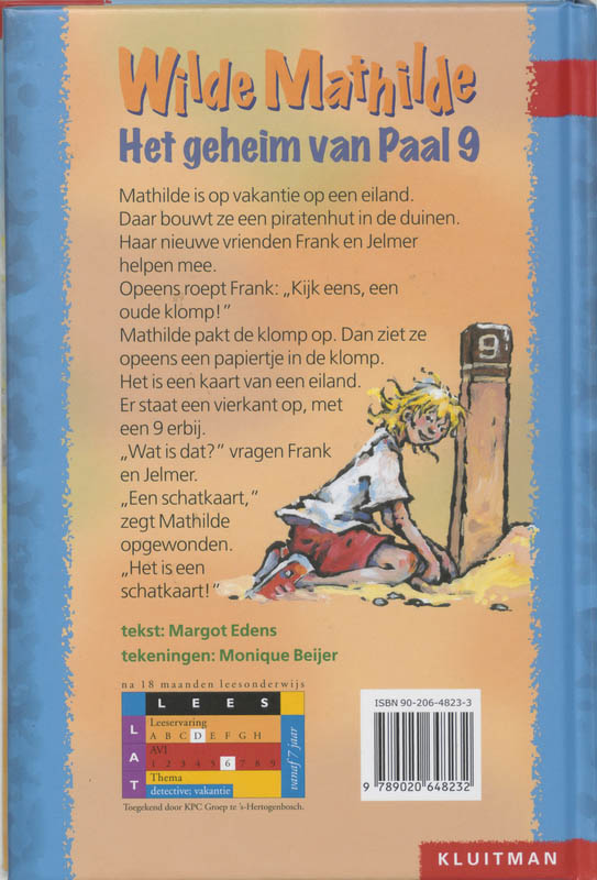 Achterkant van Het geheim van Paal 9