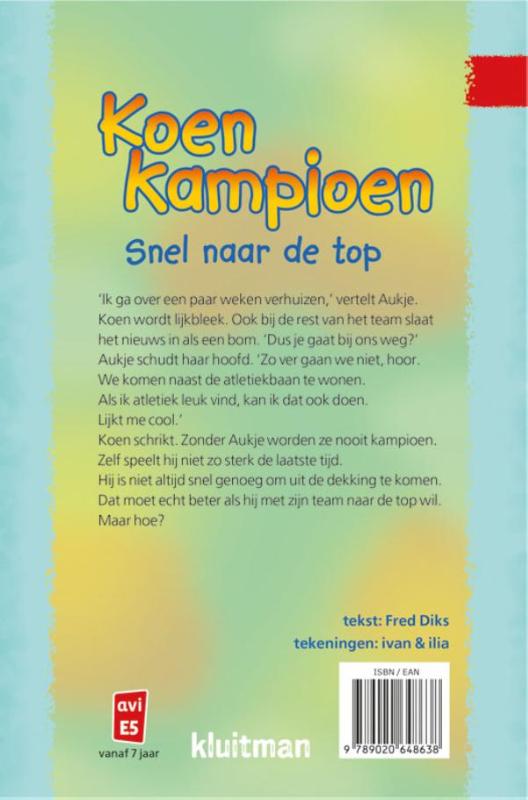 Achterkant van Snel naar de top