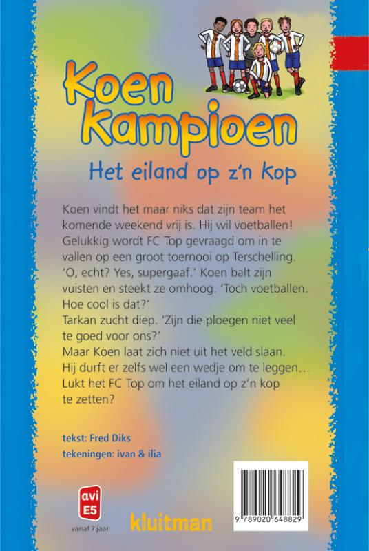 Achterkant van Het eiland op z’n kop