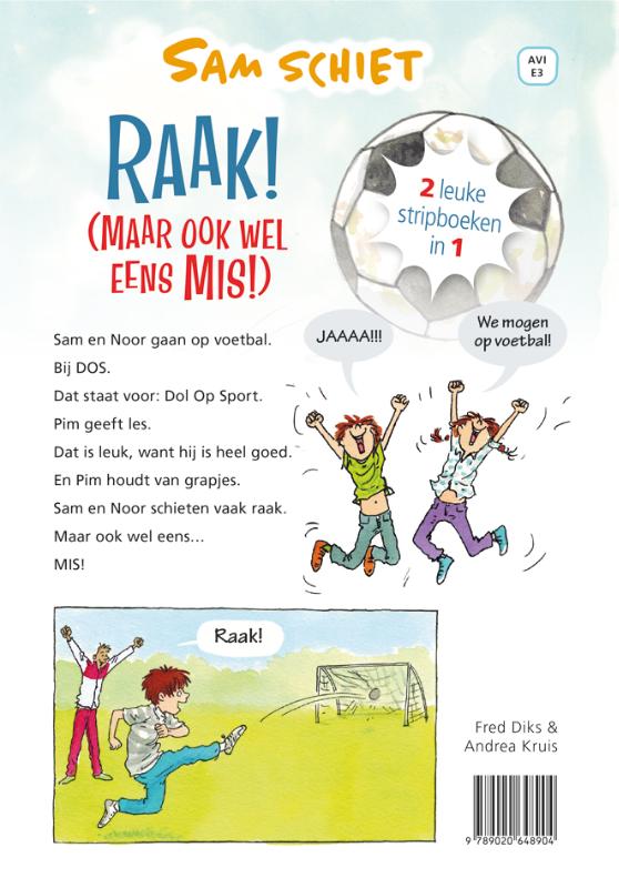 Achterkant van Raak! (Maar ook wel eens Mis!)