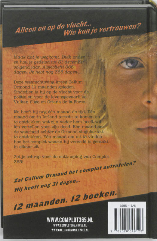 Achterkant van Complot 365. December