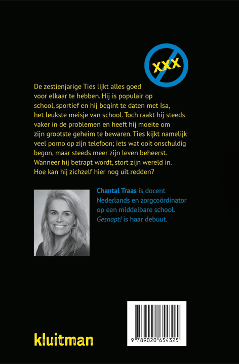 Achterkant van Gesnapt!