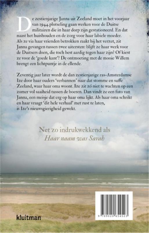 Achterkant van Ze was 16