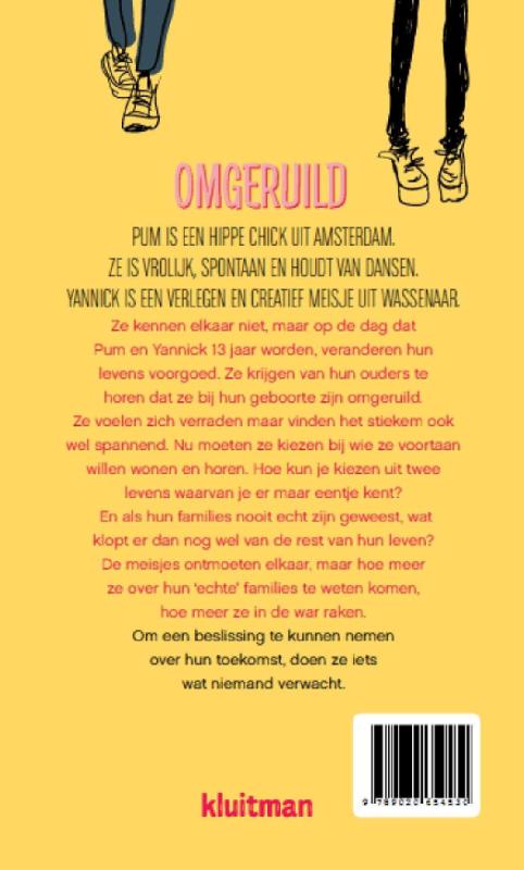 Achterkant van Omgeruild