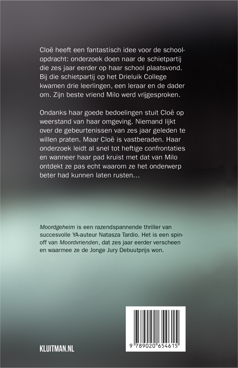 Achterkant van Moordgeheim