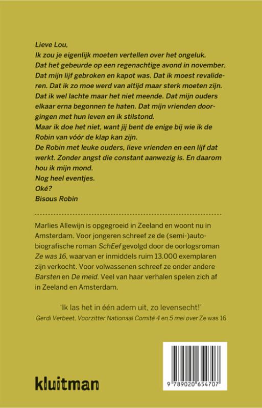 Achterkant van Na de klap
