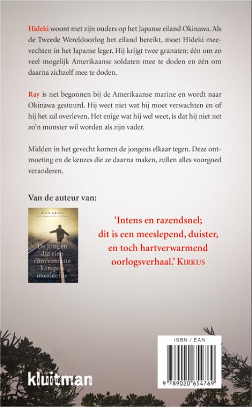 Achterkant van De laatste granaat