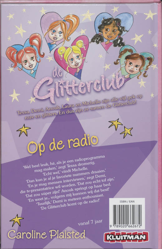 Achterkant van Op de radio