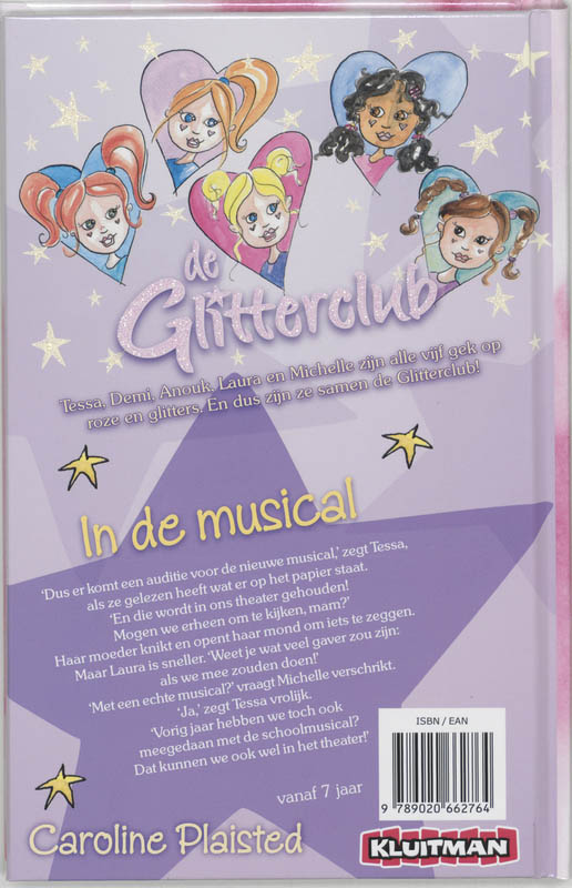 Achterkant van In de musical