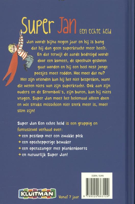 Achterkant van Super Jan