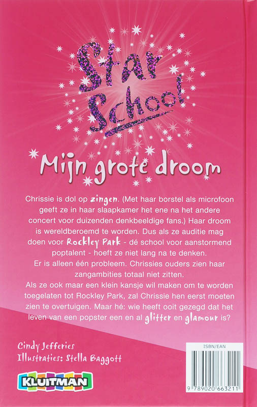 Achterkant van Mijn grote droom